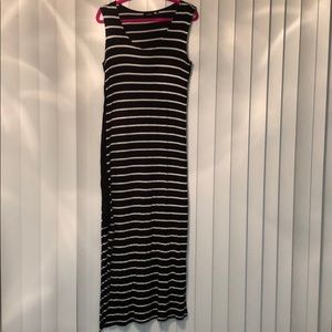 2 for $20! Black and white stripe tank sleeveless